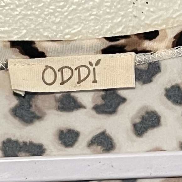 NWT Alice Leopard Baby Doll MIDI Dress by Oddi Size Small - Picture 4 of 8